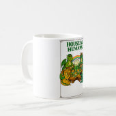 Lustige Drachen St. Patrick’s Day Bier Fantasy Kun Kaffeetasse (Vorderseite Links)