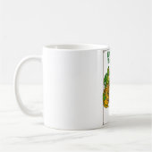 Lustige Drachen St. Patrick’s Day Bier Fantasy Kun Kaffeetasse (Links)