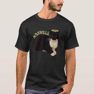 Lustige drehende Katze Maxwell The Tuxedo Cat Meme T-Shirt