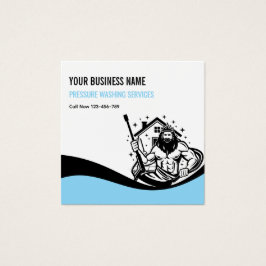 Lustige Druckwäsche Reinigungsdienst