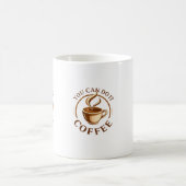 Lustige Du schaffst es Kaffeetasse (Mittel)
