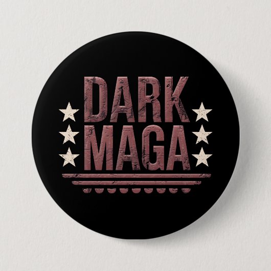 Lustige DUNKLE MAGA 2024 Button (Vorderseite)