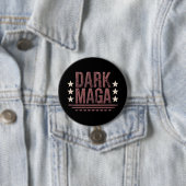 Lustige DUNKLE MAGA 2024 Button (Beispiel)