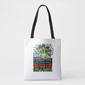 Lustige E-Mail-Hydra Tasche
