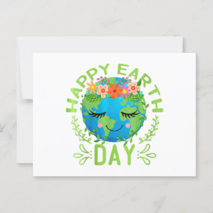 Lustige Earth Day Zitat Erde Cool Frohen Earth Day Postkarte