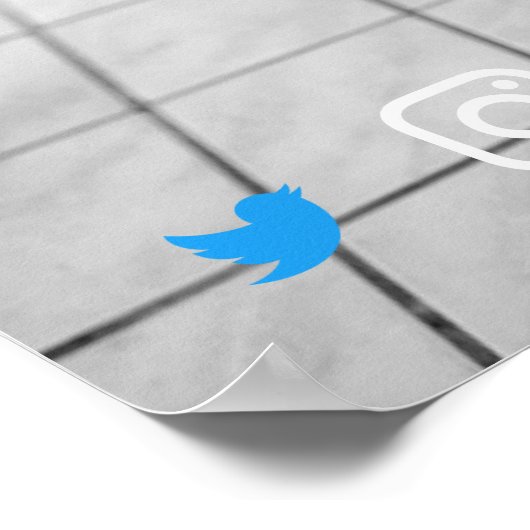 lustige echte Anwesen Postkarte gekräuselte Toilet Poster (Ecke)