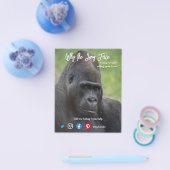 lustige echte Anwesen-Postkartenopape Flyer (Einzeln)