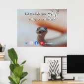 lustige echte Anwesen schnüffeln Ihre nächste Zuha Poster (Heimbüro)