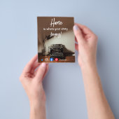 lustige echte Anwesen-Zuhause: Hier beginnt Ihre G Flyer (Gruppe)