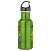 lustige Edelstahlflasche "STILL NAUGHTY" (Vorderseite)