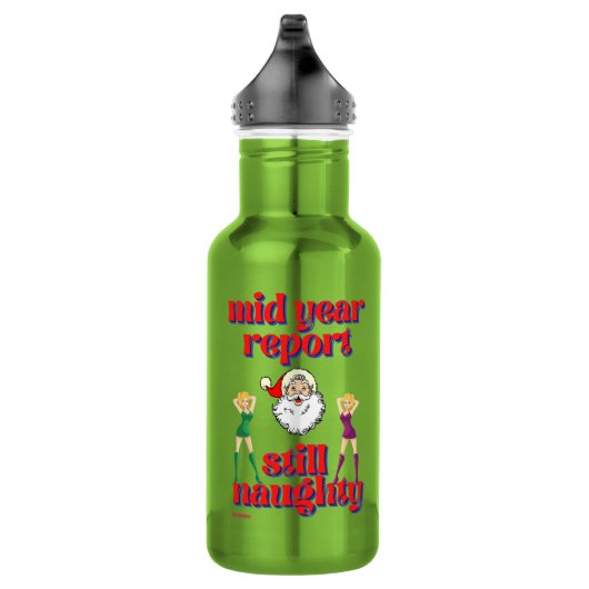 lustige Edelstahlflasche "STILL NAUGHTY" (Rechts)