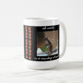 Lustige Eichhörnchen-Tasse, oh Nüsse, ist es Kaffeetasse (VorderseiteRechts)