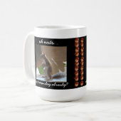 Lustige Eichhörnchen-Tasse, oh Nüsse, ist es Kaffeetasse (Vorderseite Links)