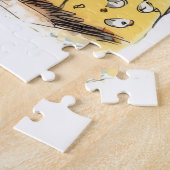 Lustige eigenwillige Hunde Puzzle (Seite)