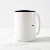 Lustige einfache schottische Tasse (VorderseiteRechts)