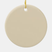 Lustige Einhorn Pitbull Hundeillustration Keramik Ornament (Hinten)