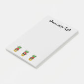 Lustige Einkaufsliste Post-it Klebezettel (angewinkelt)