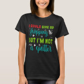 Lustige Einkaufswortkunst  T-Shirt (Vorderseite)