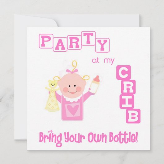 Lustige Einladung (Vorderseite)