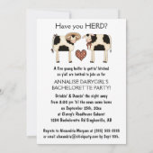 Lustige Einladung (Rückseite)