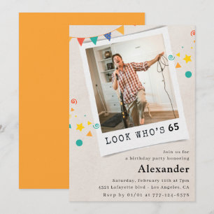 Lustige Einladungen zum 65. Geburtstag Männer Lust