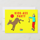 lustige Einladungen zum Geburtstag von Erwachsenen (Vorderseite)