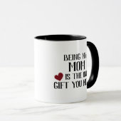 Lustige einzige Geschenk, das du brauchst, Mama Tasse (VorderseiteRechts)