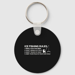 Lustige Eisangeln-Regeln  Schlüsselanhänger