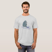 lustige Eisfischer T-Shirt (Vorne ganz)