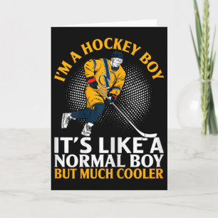 Lustige Eishockey-Bekleidung für Eishockeyspieler Karte