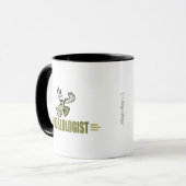 Lustige Elche Tasse (Vorderseite Links)