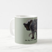 Lustige Elefant-Kaffeetasse Kaffeetasse (Vorderseite Links)