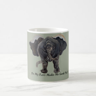 Lustige Elefant-Kaffeetasse Kaffeetasse
