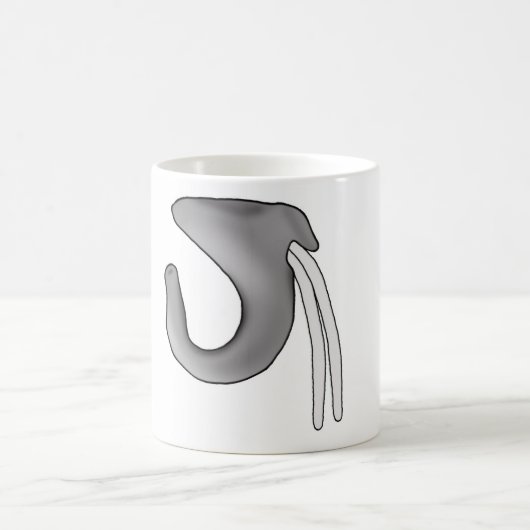 Lustige Elefant-Nasen-Tasse Kaffeetasse (Mittel)
