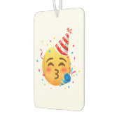 Lustige Emoticon-Party Autolufterfrischer (Links)