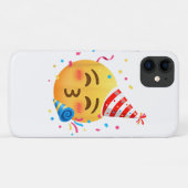 Lustige Emoticon-Party Case-Mate iPhone Hülle (Rückseite (Horizontal))