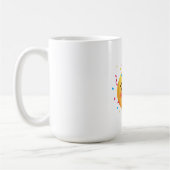 Lustige Emoticon-Party Kaffeetasse (Links)