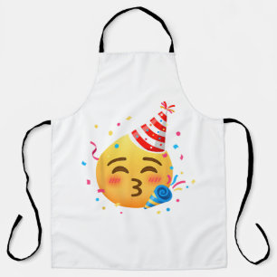 Lustige Emoticon-Party Schürze