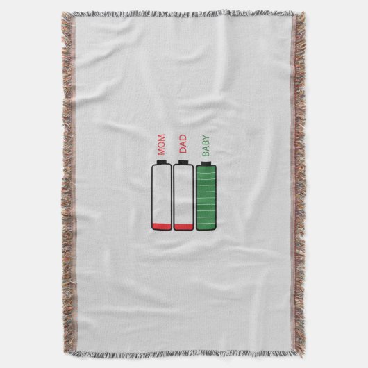 lustige Energie Decke (Vorderseite Vertikal)