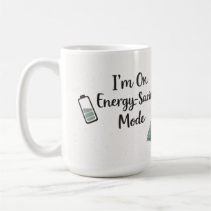 Lustige Energiespartasse Kaffeetasse
