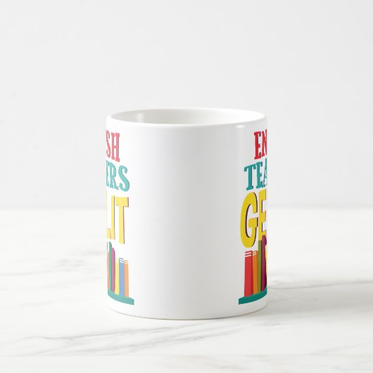 Lustige englische Lehrer erhalten Kaffeetasse (Mittel)