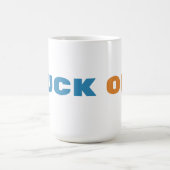 Lustige Ente Hau Ab Kaffeetasse (Mittel)