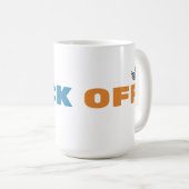 Lustige Ente Hau Ab Kaffeetasse (VorderseiteRechts)