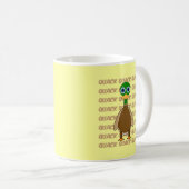 lustige Ente Kaffeetasse (VorderseiteRechts)