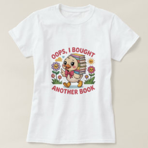 Lustige Ente mit Büchern – Geschenk für Bücherlieb T-Shirt