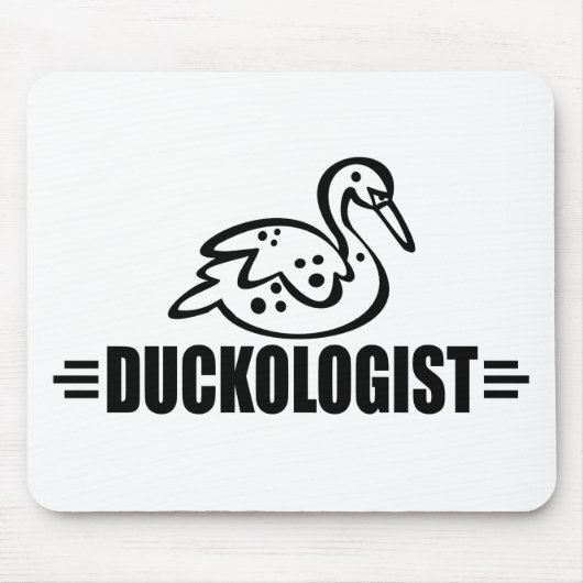Lustige Ente Mousepad (Vorne)