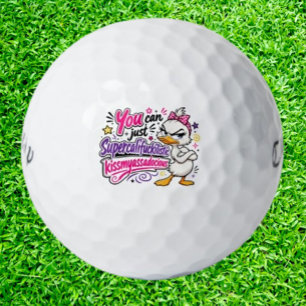 Lustige Ente Sarkastisch Golfball