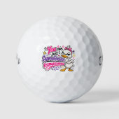 Lustige Ente Sarkastisch Golfball (Vorderseite)