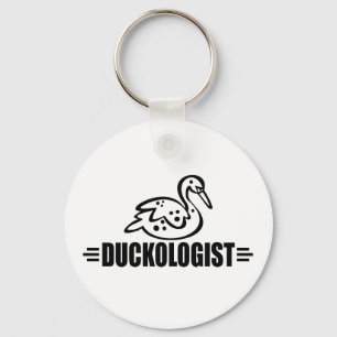 Lustige Ente Schlüsselanhänger