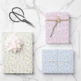 Lustige Enten haben Spaß! Geschenkpapier Set